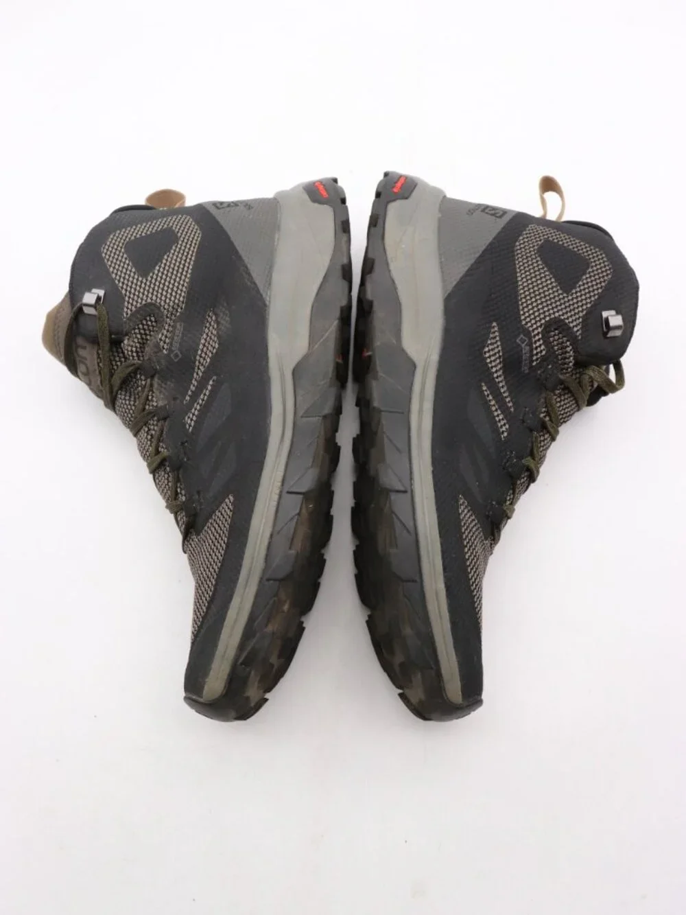 Salomon-Outline Mid GTX Gore-Tex Men's 9.5 Beluga Black Athletic Hiking Boot